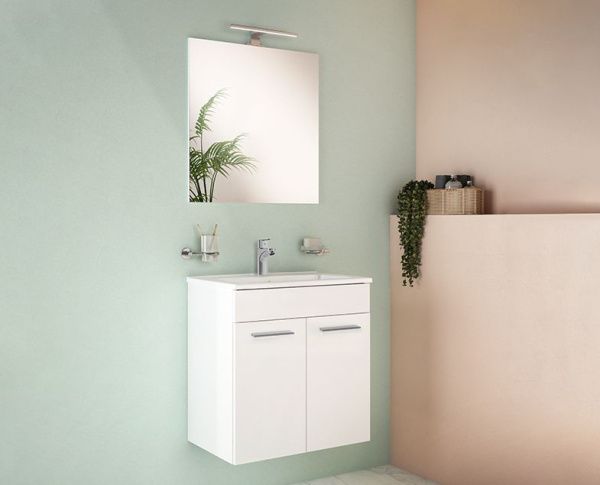 Набор мебели с раковиной и дверцами  VitrA Mia 75023 Набор мебели с раковиной и дверцами  VitrA Mia 75023