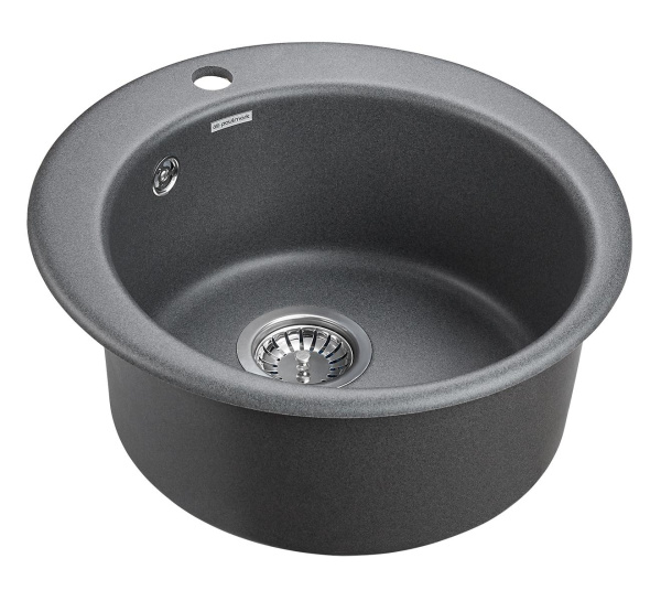Мойка для кухни кварцевая 48x48 Paulmark PM404800-DG Мойка для кухни кварцевая 48x48 Paulmark PM404800-DG