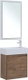 Тумба под раковину Aquanet Nova Lite 50 см 00298855 подвесная дуб рустикальный