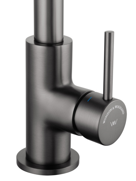 Смеситель для кухонной мойки Wonzon & Woghand WW-L1005-BGG темный графит брашированный