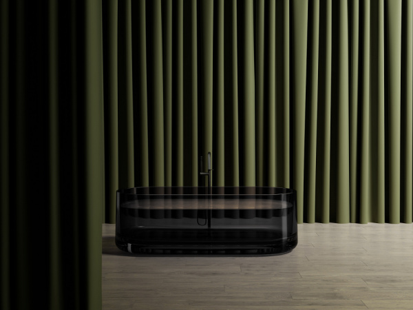 Ванна из полиэфирной смолы Abber 170x75 см AT9708Onyx