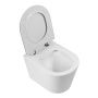 Унитаз подвесной безободковый  BelBagno FLAY-R BB053CHR Унитаз подвесной безободковый  BelBagno FLAY-R BB053CHR