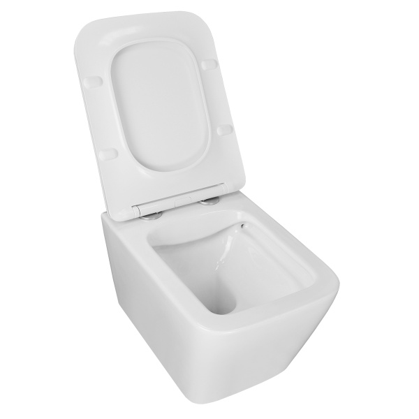 Унитаз Azario Boca AZ-2002 подвесной безободковый с микролифтом