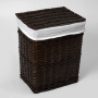 Корзина для белья WasserKRAFT Isar WB-130-M коричневая