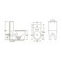 Унитаз напольный безободковый белый Cerutti SPA ORLTER CT9867 с сиденьем микролифт Унитаз напольный безободковый белый Cerutti SPA ORLTER CT9867 с сиденьем микролифт
