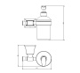 Диспенсер ART&MAX GENOVA AM-M-012-CR Диспенсер ART&MAX GENOVA AM-M-012-CR