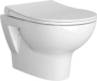 Унитаз VitrA Zentrum 5795B003-6077 безободковый с сиденьем микролифт