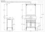 Зеркало 84,2x94,4 см Opadiris Кантара 00-00005565 бежевый Зеркало 84,2x94,4 см Opadiris Кантара 00-00005565 бежевый