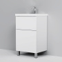 Тумба под раковину Am.Pm Gem 50 см M90FSX0502WG напольная белая