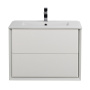 Тумба под раковину Cezares Bellagio 70 см подвесная bianco opaco матовая