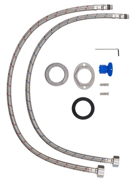 Смеситель для раковины Wonzon & Woghand Flex WW-88018072-CR хром глянцевый