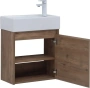 Тумба под раковину Aquanet Nova Lite 50 см 00298855 подвесная дуб рустикальный