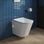 Унитаз подвесной с функцией биде и смесителем  BelBagno DUE BB3103CHR-BS/SC Унитаз подвесной с функцией биде и смесителем  BelBagno DUE BB3103CHR-BS/SC