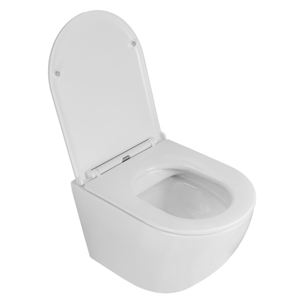 Унитаз Azario AZ-0046N подвесной безободковый с микролифтом