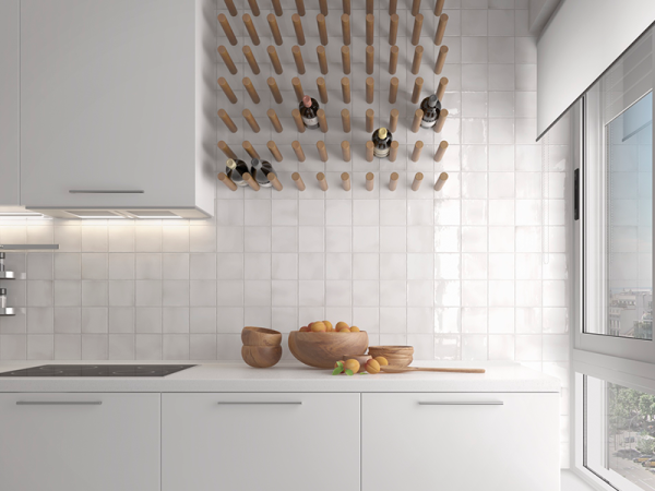 Плитка керамическая Equipe Manacor 10x10 см 26919 белый