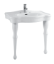 Раковина с пьедесталом фигурная керамика 81x55 Creo Ceramique ORLEANS OR3300+OR3310 Раковина с пьедесталом фигурная керамика 81x55 Creo Ceramique ORLEANS OR3300+OR3310