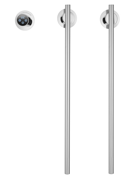 Полотенцесушитель электрический Wonzon & Woghand Dortmund WW-A362-CR встраиваемый хром глянцевый