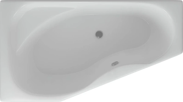 Ванна акриловая асимметричная с каркасом и экраном 170x95 AQUATEK Медея левая MED180-0000037 Ванна акриловая асимметричная с каркасом и экраном 170x95 AQUATEK Медея левая MED180-0000037