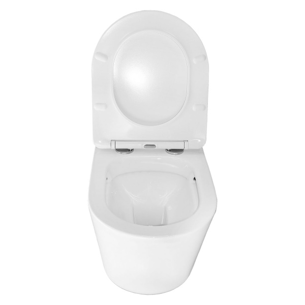 Унитаз Azario Teramo AZ-0053 SP подвесной безободковый с микролифтом