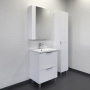 Тумба с раковиной Comforty Лима 60 см 00-00019173 напольная белая