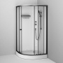 Душевая кабина AM.PM X-Joy 100x100 W94C-401-100BT профиль черный