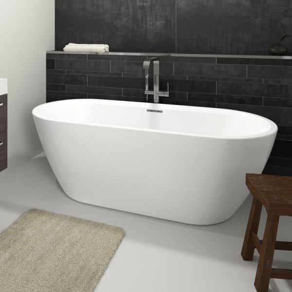 Ванна акриловая RIHO INSPIRE WHITE GLOSSY RIHO FALL - CHROM 180x80 BD02C0500000000 Ванна акриловая RIHO INSPIRE WHITE GLOSSY RIHO FALL - CHROM 180x80 BD02C0500000000