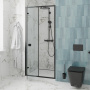 Душевая дверь в нишу 80x195 Cerutti SPA BELLA D81B Душевая дверь в нишу 80x195 Cerutti SPA BELLA D81B