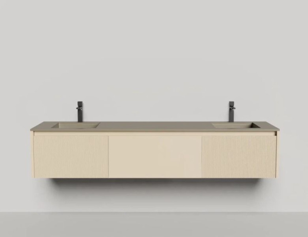 Тумба под раковину Salini Domino 200 см 27D120DINF подвесная любой RAL