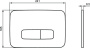 Механическая панель смыва Ideal Standard OLEAS™ M3 R0123A6 Механическая панель смыва Ideal Standard OLEAS™ M3 R0123A6