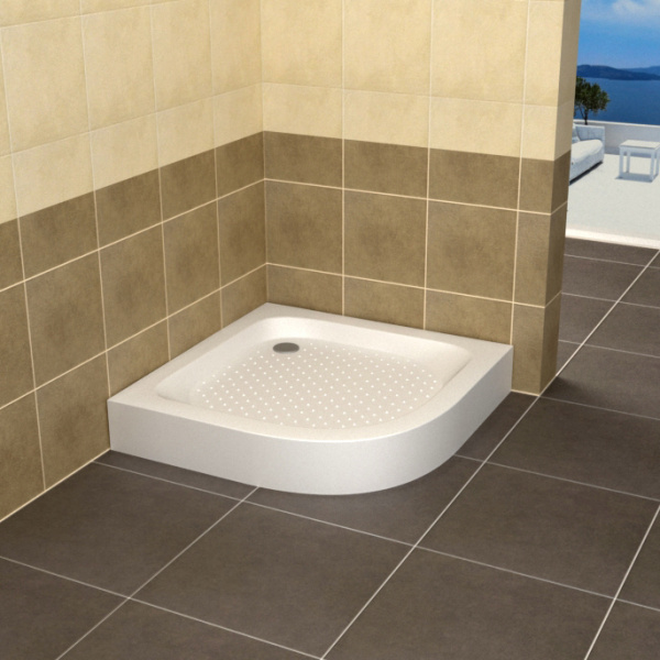 Душевой поддон полукруглый RGW LUX/TN-P 90x90 16180499-41 Душевой поддон полукруглый RGW LUX/TN-P 90x90 16180499-41