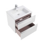Тумба под раковину Roca The Gap 60 см A857397806 подвесная белая