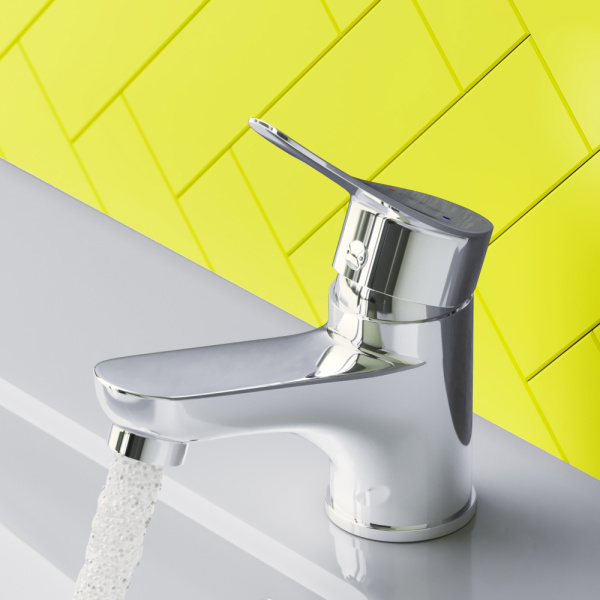 Смеситель для раковины Dorff Norma хром глянцевый