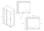 Душевой уголок 110x70 ABBER Sonnenstrand AG04110S-S70 профиль хром стекло прозрачное Душевой уголок 110x70 ABBER Sonnenstrand AG04110S-S70 профиль хром стекло прозрачное