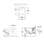 Унитаз Villeroy & Boch Omnia Architectura 5685HR01 подвесной безободковый с микролифтом