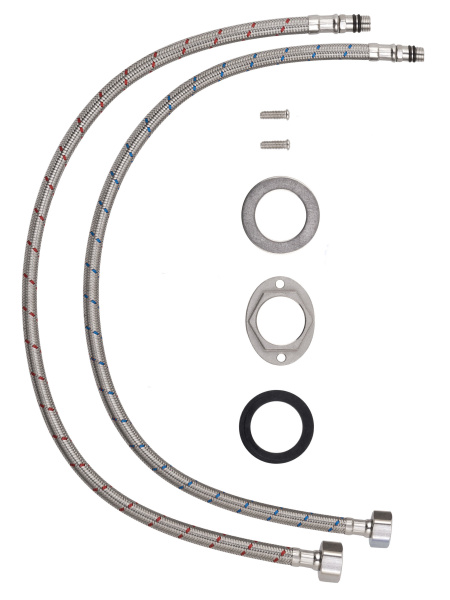 Смеситель для кухонной мойки с подключением фильтра Wonzon & Woghand WW-3211-BGG темный графит брашированный