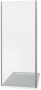 Боковая стенка GOOD DOOR INFINITY SP-80-C-CH  80x185 Боковая стенка GOOD DOOR INFINITY SP-80-C-CH  80x185