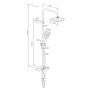 Душевая система Damixa Shower program DX978200200 Душевая система Damixa Shower program DX978200200