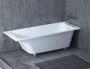 Ванна из литьевого камня Salini Orlanda 170х70 102111G белая глянцевая