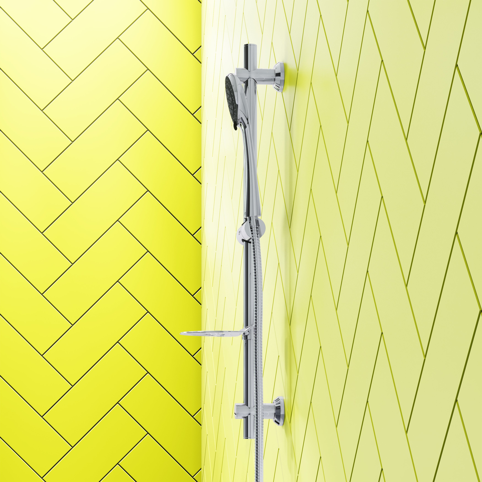 Душевой гарнитур Dorff Norma D0101000 хром глянцевый