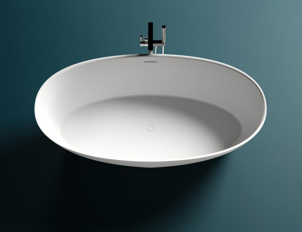 Ванна из литьевого камня Salini Alda 170х80 101912G белая глянцевая