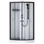Душевая кабина 90x90 AM.PM X-Joy W94C-401-090BT стекло прозрачное профиль черный матовый Душевая кабина 90x90 AM.PM X-Joy W94C-401-090BT стекло прозрачное профиль черный матовый