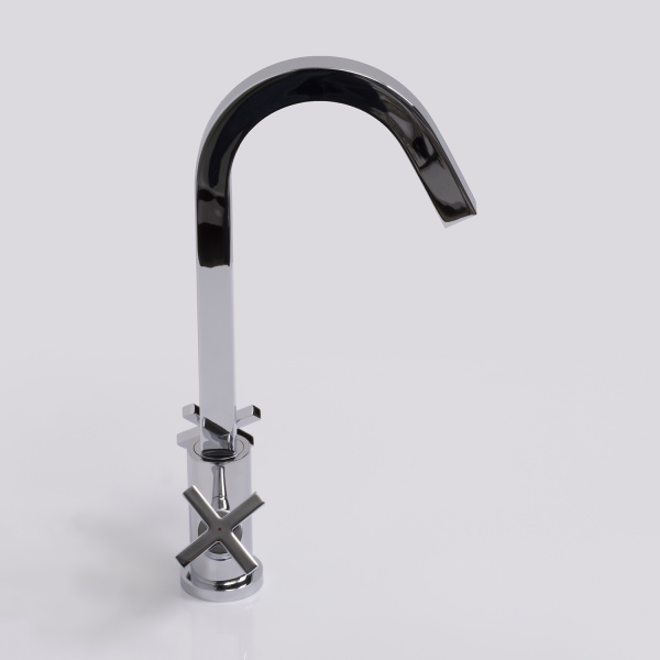 Смеситель для мойки WasserKRAFT Weser 7847 хром глянцевый