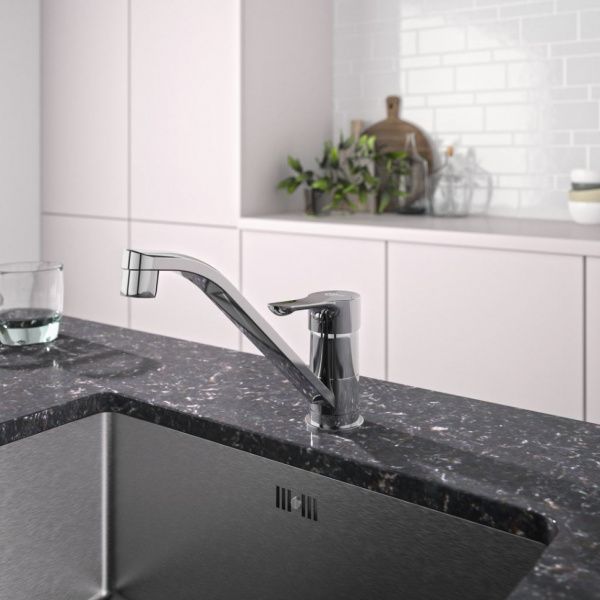 Смеситель для кухонной мойки Ideal Standard ALPHA BC490AA Смеситель для кухонной мойки Ideal Standard ALPHA BC490AA