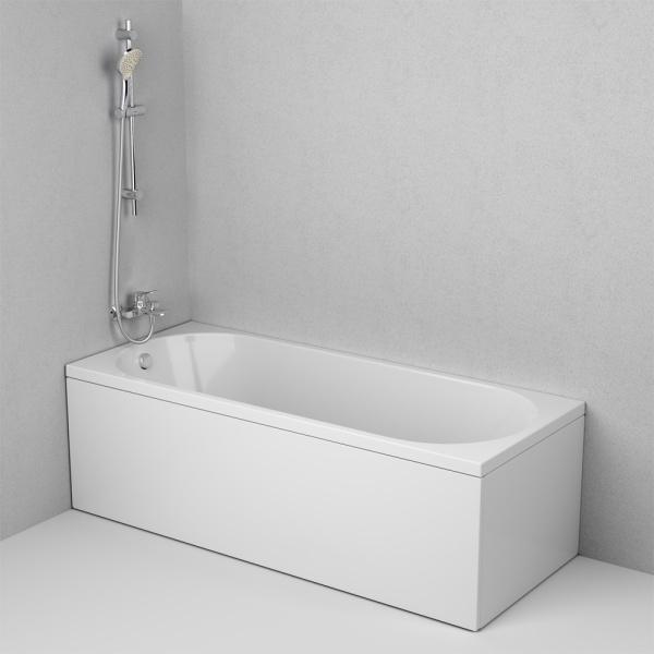 Декоративная фронтальная панель для ванны 170х70 см AM.PM X-Joy W94A-170-070W-P1 Декоративная фронтальная панель для ванны 170х70 см AM.PM X-Joy W94A-170-070W-P1