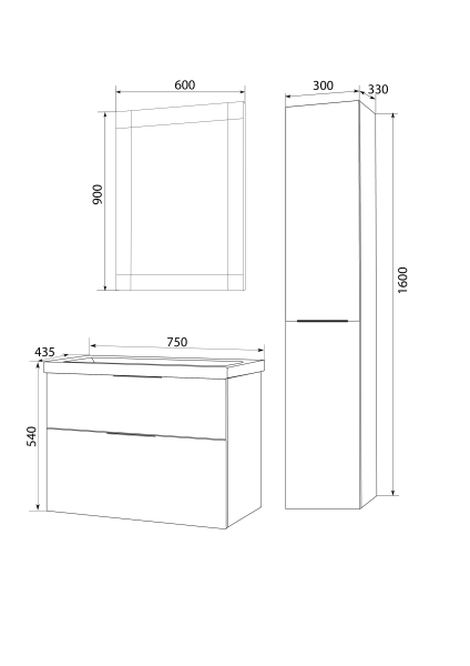 Зеркало 1Marka Glass 60*80 Onyx У73243 Зеркало 1Marka Glass 60*80 Onyx У73243