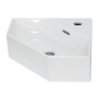 Раковина угловой 49,5x35,8 см Sanita luxe Line LIN35SLWB01 белый Раковина угловой 49,5x35,8 см Sanita luxe Line LIN35SLWB01 белый
