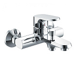 Смеситель для ванны c коротким изливом Bravat Pure F6105161C-01 Смеситель для ванны c коротким изливом Bravat Pure F6105161C-01