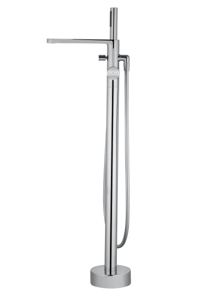 Смеситель для ванны с душем и гарнитуром Wonzon & Woghand Stick WW-88649901-CR хром глянцевый