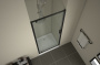 Душевая дверь в нишу 90x200 Bravat Blackline BD100.4111B Душевая дверь в нишу 90x200 Bravat Blackline BD100.4111B