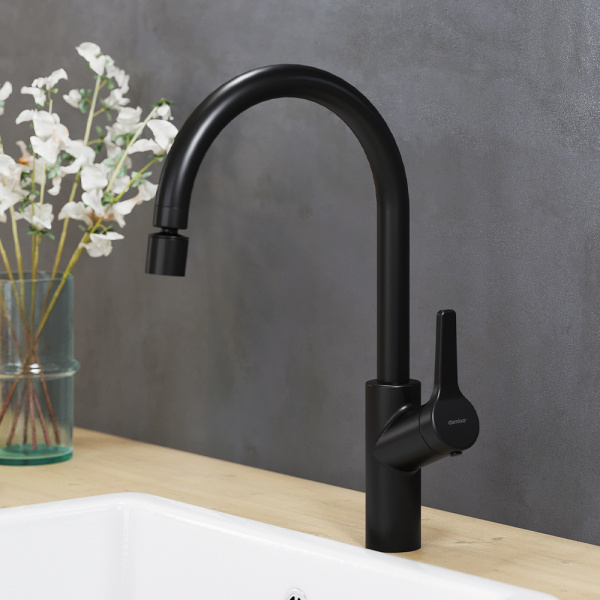 Смеситель для кухонной мойки Damixa Eclipse 310722300 хром глянцевый